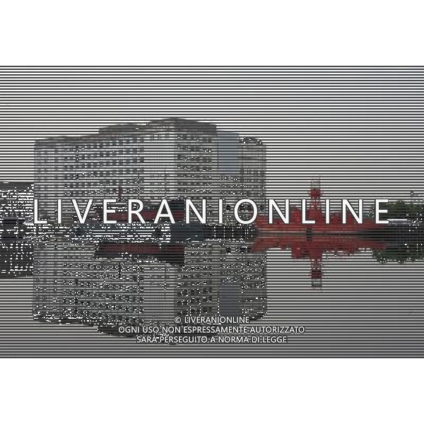 Reflections in Royal Victoria Docks, Custom House, London 19th June 2013 ©Photoshot/AGENZIA ALDO LIVERANI SAS-ITALY ONLY - EDITORIAL USE ONLY