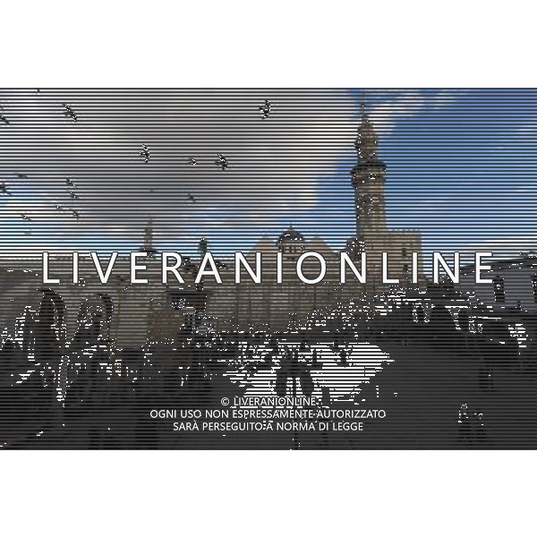 (130621) -- DAMASCUS, June 21, 2013 () -- The photo taken on Jan. 12, 2013 shows the Umayyad Mosque in the ancient city of Damascus, Syria. The World Heritage Committee has decided to place the six World Heritage sites in Syria on the List of World Heritage in Danger so as to draw attention to the risks they are facing because of the situation in the country, according to a UNESCO\'s press statement on June 20, 2013. (/Zhang Naijie) (dzl) ©Photoshot/AGENZIA ALDO LIVERANI SAS-ITALY ONLY - EDITORIAL USE ONLY