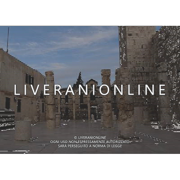 (130621) -- DAMASCUS, June 21, 2013 () -- The photo taken on Jan. 12, 2013 shows the Umayyad Mosque in the ancient city of Damascus, Syria. The World Heritage Committee has decided to place the six World Heritage sites in Syria on the List of World Heritage in Danger so as to draw attention to the risks they are facing because of the situation in the country, according to a UNESCO\'s press statement on June 20, 2013. (/Zhang Naijie) (dzl) ©Photoshot/AGENZIA ALDO LIVERANI SAS-ITALY ONLY - EDITORIAL USE ONLY