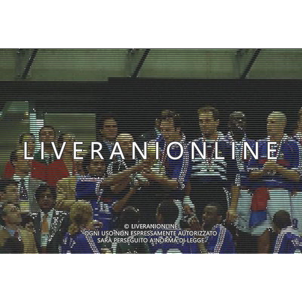 12/07/1998 CAMPIONATO DEL MONDO FRANCIA 98 STADIO SAINT DENIS NELLA FOTO FRANCIA CAMPIONE DEL MONDO AG ALDO LIVERANI S A S