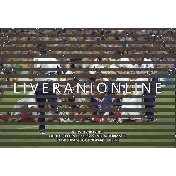 12/07/1998 CAMPIONATO DEL MONDO FRANCIA 98 STADIO SAINT DENIS NELLA FOTO FRANCIA CAMPIONE DEL MONDO AG ALDO LIVERANI S A S