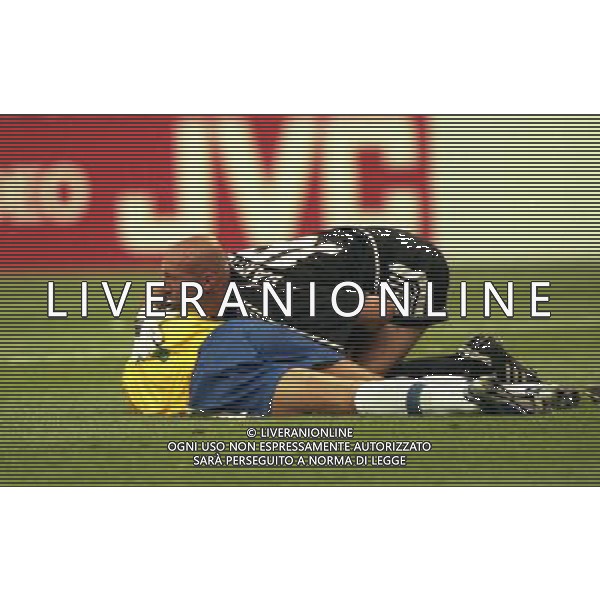 12/07/1998 CAMPIONATO DEL MONDO FRANCIA 98 STADIO SAINT DENIS NELLA FOTO Fabien BARTHEZ-RONALDO AG ALDO LIVERANI S A S