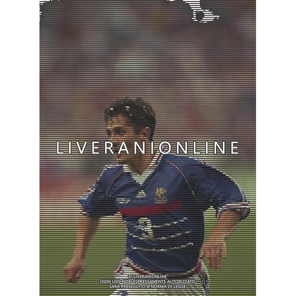 12/07/1998 CAMPIONATO DEL MONDO FRANCIA 98 STADIO SAINT DENIS NELLA FOTO Bixente LIZARAZU AG ALDO LIVERANI S A S