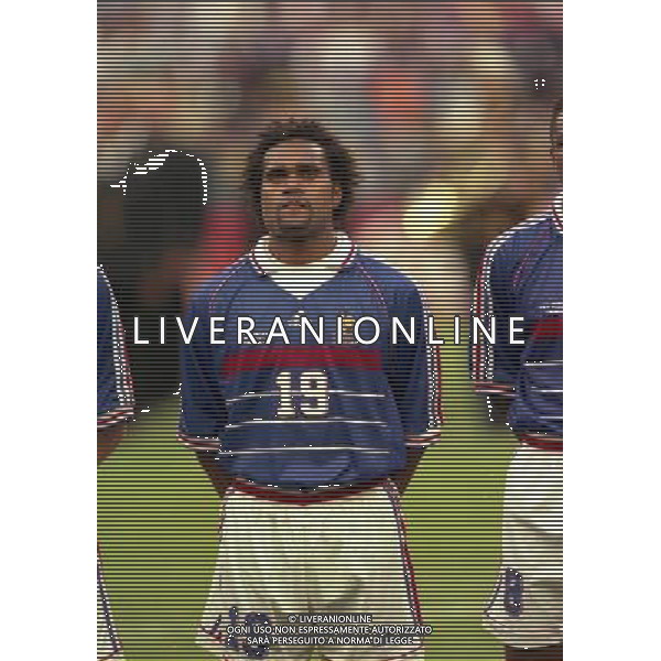 12/07/1998 CAMPIONATO DEL MONDO FRANCIA 98 STADIO SAINT DENIS NELLA FOTO CRISTIAN KAREMBAU AG ALDO LIVERANI S A S