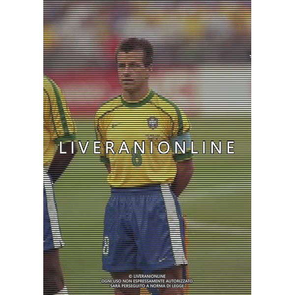 12/07/1998 CAMPIONATO DEL MONDO FRANCIA 98 STADIO SAINT DENIS NELLA FOTO CARLOS DUNGA AG ALDO LIVERANI S A S