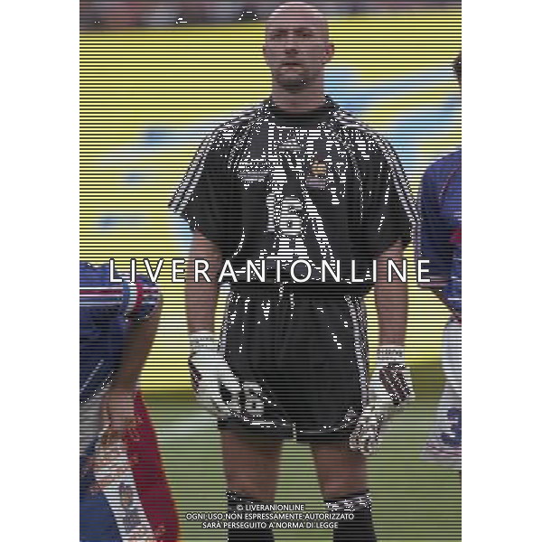 12/07/1998 CAMPIONATO DEL MONDO FRANCIA 98 STADIO SAINT DENIS NELLA FOTO FABIEN BARTHEZ AG ALDO LIVERANI S A S
