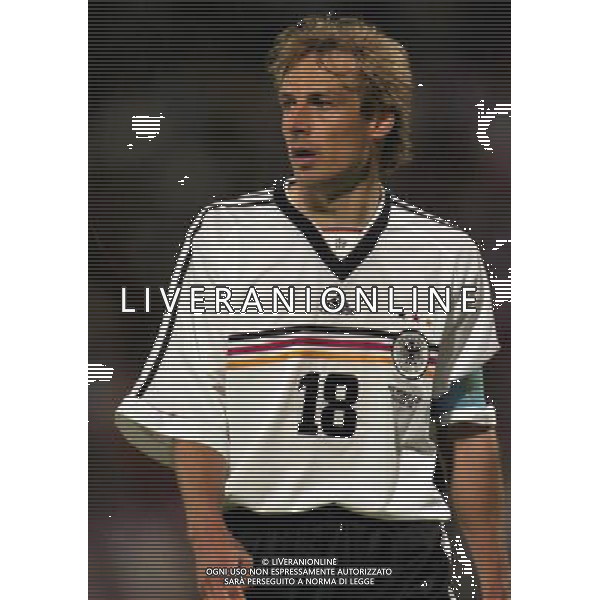 GERMANIA CROAZIA CAMPIONATO DEL MONDO FRANCIA 1998-04/07/1998 NELLA FOTO JUERGEN KLINSMANN AG ALDO LIVERANI S A S