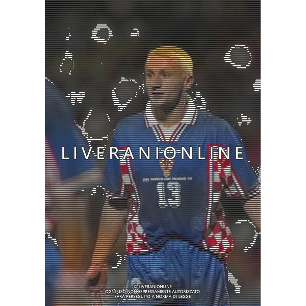 GERMANIA CROAZIA CAMPIONATO DEL MONDO FRANCIA 1998-04/07/1998 NELLA FOTO MARIO STANIC AG ALDO LIVERANI S A S