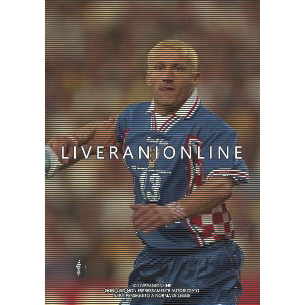 GERMANIA CROAZIA CAMPIONATO DEL MONDO FRANCIA 1998-04/07/1998 NELLA FOTO MARIO STANIC AG ALDO LIVERANI S A S