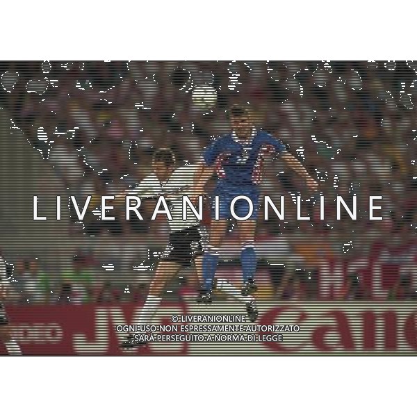 GERMANIA CROAZIA CAMPIONATO DEL MONDO FRANCIA 1998-04/07/1998 NELLA FOTO ZVONIMIR SOLDO-OLIVER BIERHOFF AG ALDO LIVERANI S A S