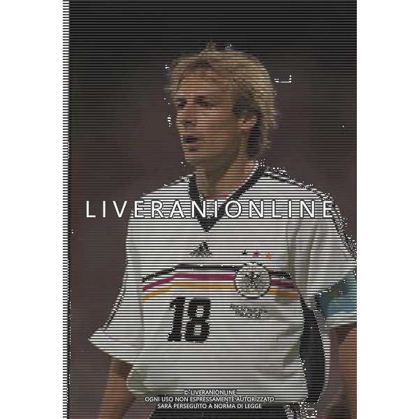 GERMANIA CROAZIA CAMPIONATO DEL MONDO FRANCIA 1998-04/07/1998 NELLA FOTO JUERGEN KLINSMANN AG ALDO LIVERANI S A S