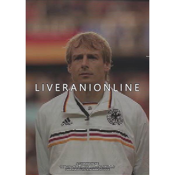CAMPIONATO DEL MONDO 1998 GERMANIA-USA 15/06/1998 NELLA FOTO JUERGEN KLINSMANN AG ALDO LIVERANI S A S