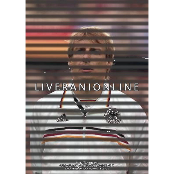 CAMPIONATO DEL MONDO 1998 GERMANIA-USA 15/06/1998 NELLA FOTO JUERGEN KLINSMANN AG ALDO LIVERANI S A S