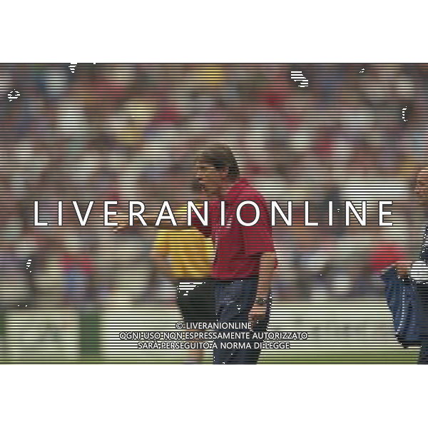ITALIA FRANCIA CAMPIONATO DEL MONDO FRANCIA 98 QUARTI DI FINALE NELLA FOTO CESARE MALDINI AG ALDO LIVERANI S A S