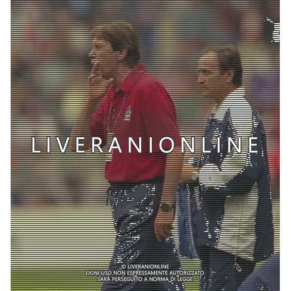 ITALIA FRANCIA CAMPIONATO DEL MONDO FRANCIA 98 QUARTI DI FINALE NELLA FOTO CESARE MALDINI AG ALDO LIVERANI S A S