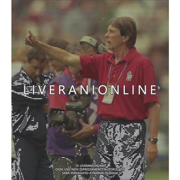 ITALIA FRANCIA CAMPIONATO DEL MONDO FRANCIA 98 QUARTI DI FINALE NELLA FOTO CESARE MALDINI AG ALDO LIVERANI S A S