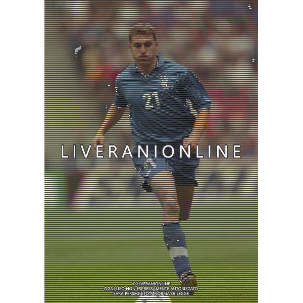 ITALIA FRANCIA CAMPIONATO DEL MONDO FRANCIA 98 QUARTI DI FINALE NELLA FOTO CHRISTIAN VIERI AG ALDO LIVERANI S A S