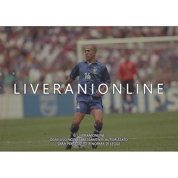 ITALIA FRANCIA CAMPIONATO DEL MONDO FRANCIA 98 QUARTI DI FINALE NELLA FOTO LUIGI DI BIAGIO AG ALDO LIVERANI S A S