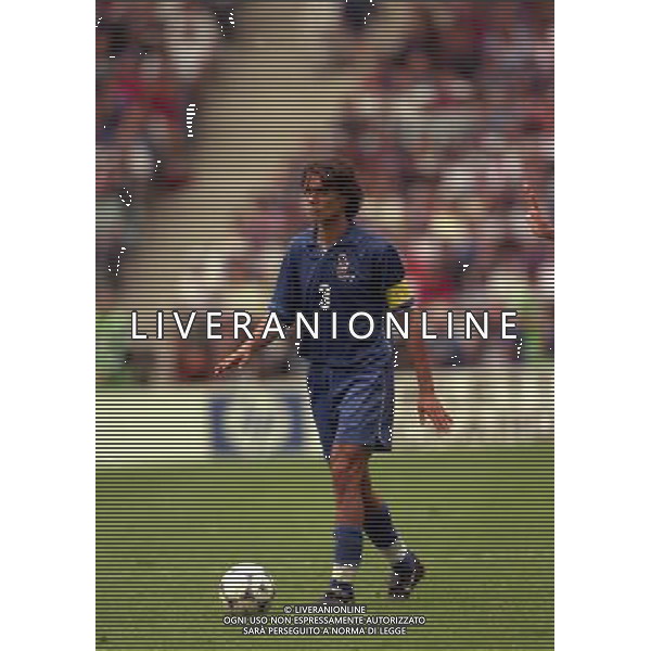 ITALIA FRANCIA CAMPIONATO DEL MONDO FRANCIA 98 QUARTI DI FINALE NELLA FOTO PAOLO MALDINI AG ALDO LIVERANI S A S
