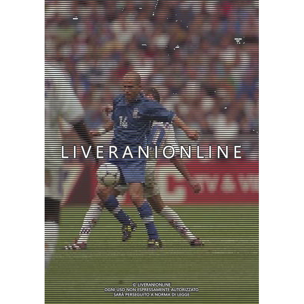 ITALIA FRANCIA CAMPIONATO DEL MONDO FRANCIA 98 QUARTI DI FINALE NELLA FOTO LUIGI DI BIAGIO AG ALDO LIVERANI S A S