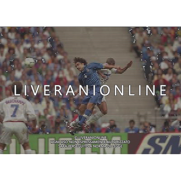 ITALIA FRANCIA CAMPIONATO DEL MONDO FRANCIA 98 QUARTI DI FINALE NELLA FOTO FABIO CANNAVARO AG ALDO LIVERANI S A S