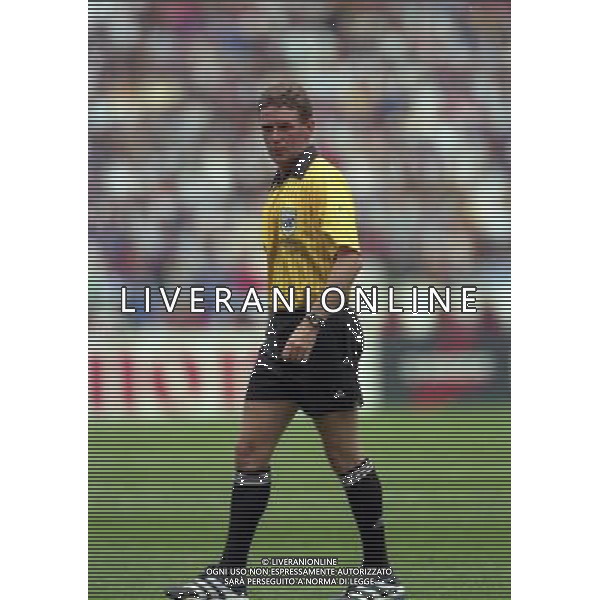 ITALIA FRANCIA CAMPIONATO DEL MONDO FRANCIA 98 QUARTI DI FINALE NELLA FOTO ARB DALLAS AG ALDO LIVERANI S A S