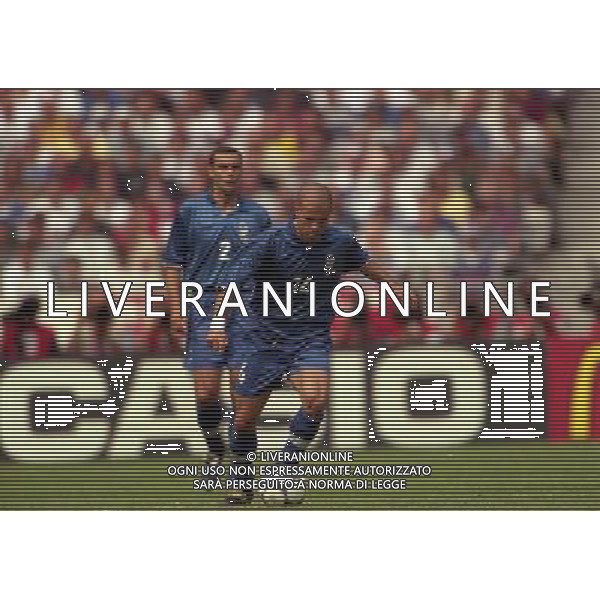 ITALIA FRANCIA CAMPIONATO DEL MONDO FRANCIA 98 QUARTI DI FINALE NELLA FOTO LUIGI DI BIAGIO AG ALDO LIVERANI S A S