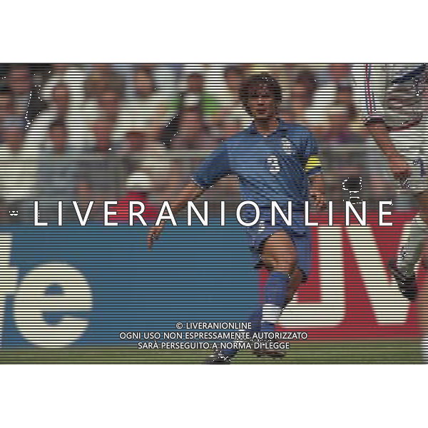 ITALIA FRANCIA CAMPIONATO DEL MONDO FRANCIA 98 QUARTI DI FINALE NELLA FOTO PAOLO MALDINI AG ALDO LIVERANI S A S