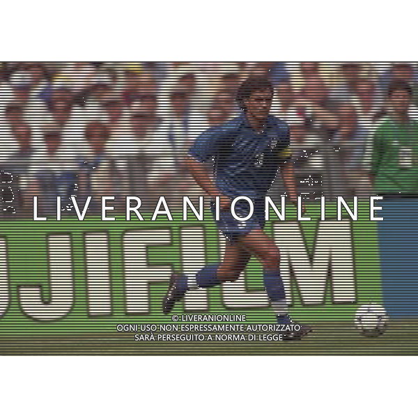 ITALIA FRANCIA CAMPIONATO DEL MONDO FRANCIA 98 QUARTI DI FINALE NELLA FOTO PAOLO MALDINI AG ALDO LIVERANI S A S