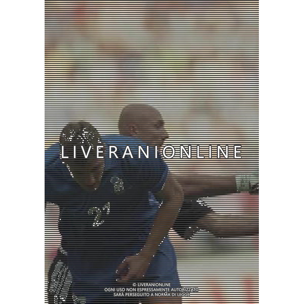 ITALIA FRANCIA CAMPIONATO DEL MONDO FRANCIA 98- 03/07/1998 STADIO SAINT DENIS NELLA FOTO Fabien BARTHEZ-Christian VIERI AG ALDO LIVERANI S A S
