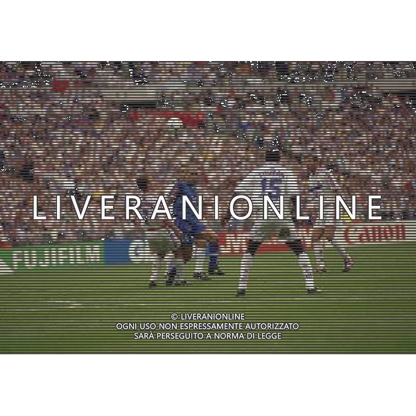 ITALIA FRANCIA CAMPIONATO DEL MONDO FRANCIA 98- 03/07/1998 STADIO SAINT DENIS NELLA FOTO Luigi DI BIAGIO AG ALDO LIVERANI S A S