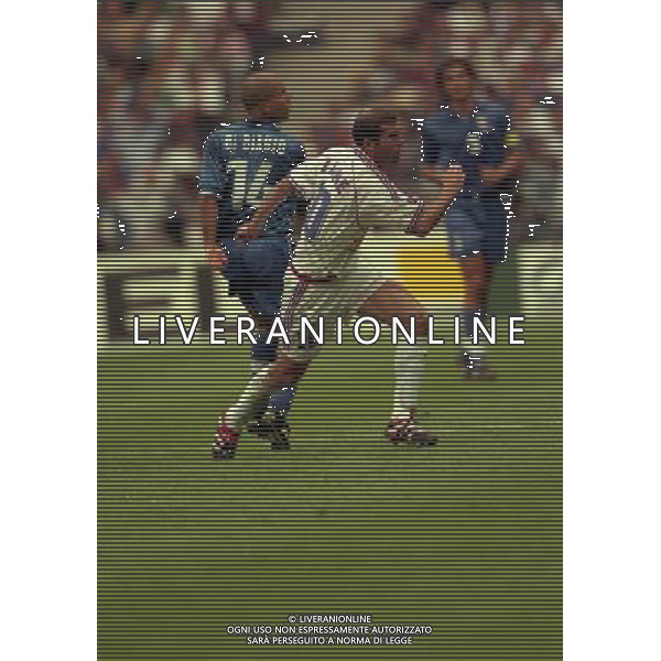 ITALIA FRANCIA CAMPIONATO DEL MONDO FRANCIA 98- 03/07/1998 STADIO SAINT DENIS NELLA FOTO Zinedine ZIDANE AG ALDO LIVERANI S A S