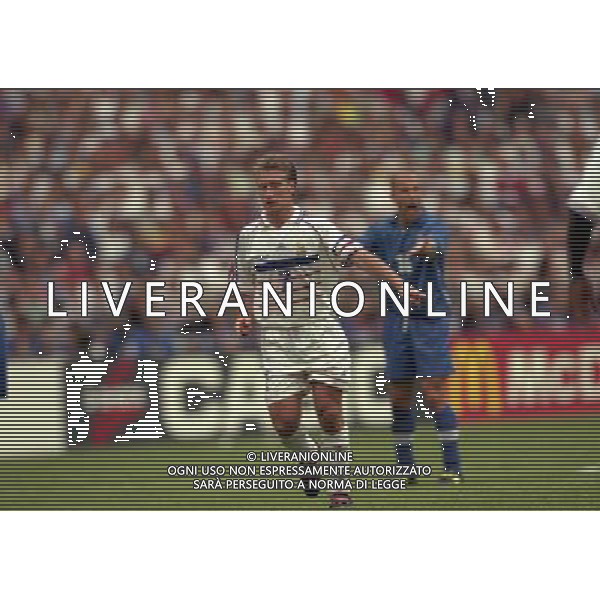 ITALIA FRANCIA CAMPIONATO DEL MONDO FRANCIA 98- 03/07/1998 STADIO SAINT DENIS NELLA FOTO Didier DESCHAMPS AG ALDO LIVERANI S A S