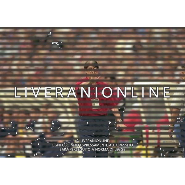 ITALIA FRANCIA CAMPIONATO DEL MONDO FRANCIA 98- 03/07/1998 STADIO SAINT DENIS NELLA FOTO Cesare MALDINI AG ALDO LIVERANI S A S