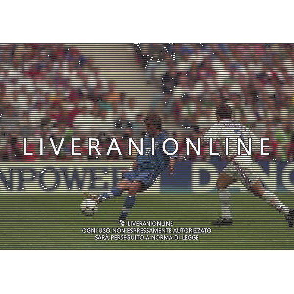 ITALIA FRANCIA CAMPIONATO DEL MONDO FRANCIA 98- 03/07/1998 STADIO SAINT DENIS NELLA FOTO Francesco MORIERO AG ALDO LIVERANI S A S