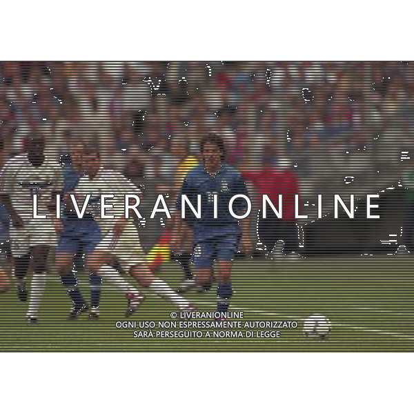 ITALIA FRANCIA CAMPIONATO DEL MONDO FRANCIA 98- 03/07/1998 STADIO SAINT DENIS NELLA FOTO Alessandro DEL PIERO-Zinedine ZIDANE AG ALDO LIVERANI S A S