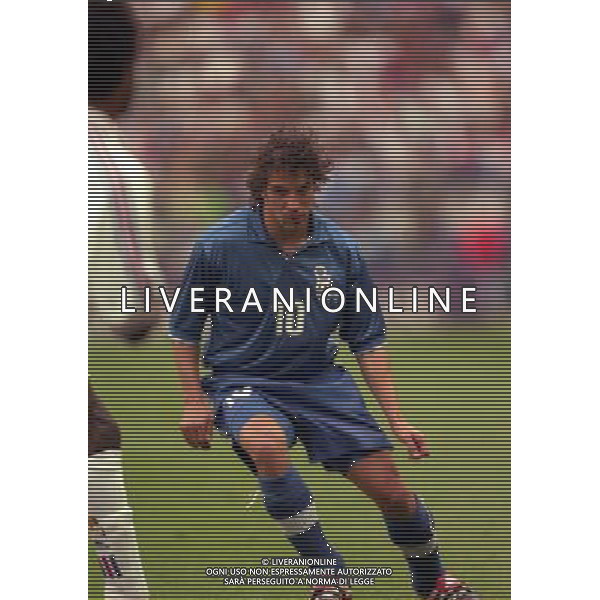 ITALIA FRANCIA CAMPIONATO DEL MONDO FRANCIA 98- 03/07/1998 STADIO SAINT DENIS NELLA FOTO Alessandro DEL PIERO AG ALDO LIVERANI S A S