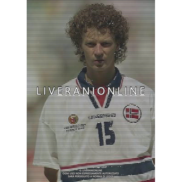ITALIA NORVEGIA CAMPIONATO DEL MONDO FRANCIA 98 NELLA FOTO EGGEN DAN AG ALDO LIVERANI S A S