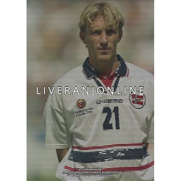 ITALIA NORVEGIA CAMPIONATO DEL MONDO FRANCIA 98 NELLA FOTO RISETH Vidar AG ALDO LIVERANI S A S