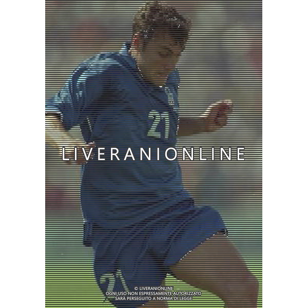 ITALIA NORVEGIA CAMPIONATO DEL MONDO FRANCIA 98 NELLA FOTO CHRISTIAN VIERI AG ALDO LIVERANI S A S