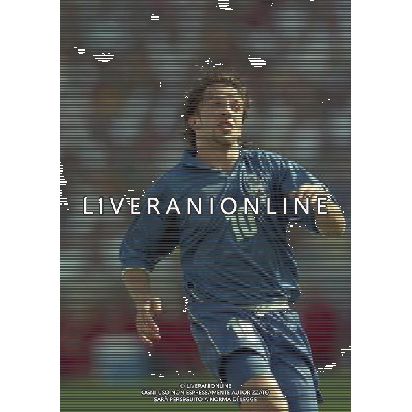 ITALIA NORVEGIA CAMPIONATO DEL MONDO FRANCIA 98 NELLA FOTO ALESSANDRO DEL PIERO AG ALDO LIVERANI S A S