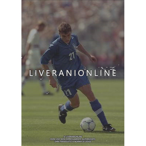 ITALIA NORVEGIA CAMPIONATO DEL MONDO FRANCIA 98 NELLA FOTO CHRISTIAN VIERI AG ALDO LIVERANI S A S