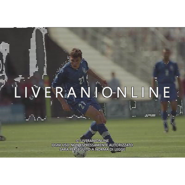 ITALIA NORVEGIA CAMPIONATO DEL MONDO FRANCIA 98 NELLA FOTO CHRISTIAN VIERI AG ALDO LIVERANI S A S