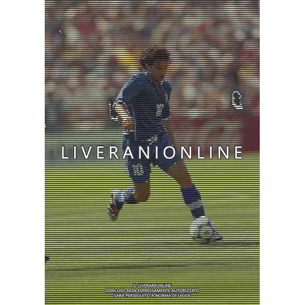 ITALIA NORVEGIA CAMPIONATO DEL MONDO FRANCIA 98 NELLA FOTO ALESSANDRO DEL PIERO AG ALDO LIVERANI S A S