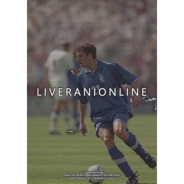 ITALIA NORVEGIA CAMPIONATO DEL MONDO FRANCIA 98 NELLA FOTO CHRISTIAN VIERI AG ALDO LIVERANI S A S