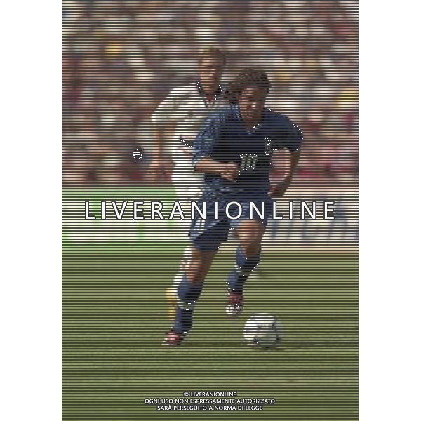 ITALIA NORVEGIA CAMPIONATO DEL MONDO FRANCIA 98 NELLA FOTO ALESSANDRO DEL PIERO AG ALDO LIVERANI S A S