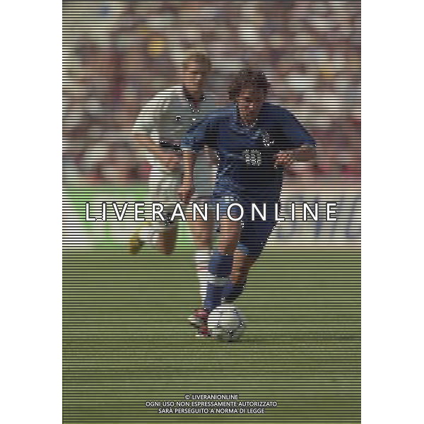 ITALIA NORVEGIA CAMPIONATO DEL MONDO FRANCIA 98 NELLA FOTO ALESSANDRO DEL PIERO AG ALDO LIVERANI S A S