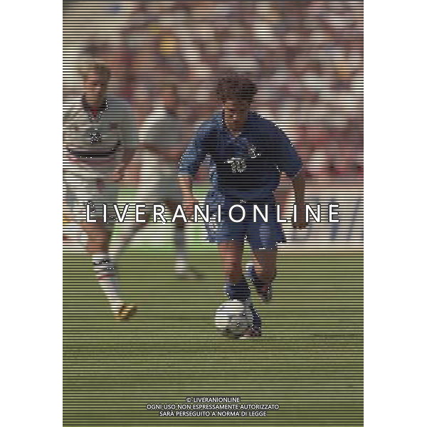 ITALIA NORVEGIA CAMPIONATO DEL MONDO FRANCIA 98 NELLA FOTO ALESSANDRO DEL PIERO AG ALDO LIVERANI S A S