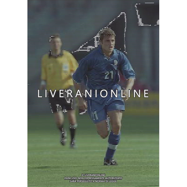 ITALIA NORVEGIA CAMPIONATO DEL MONDO FRANCIA 98 NELLA FOTO CHRISTIAN VIERI AG ALDO LIVERANI S A S