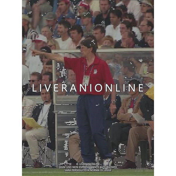 ITALIA NORVEGIA CAMPIONATO DEL MONDO FRANCIA 98 NELLA FOTO CESARE MALDINI AG ALDO LIVERANI S A S